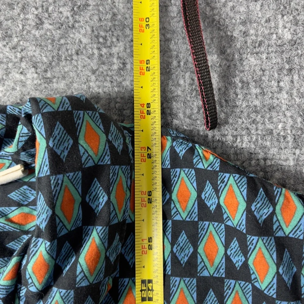 Levis Button Down Shirt Mens Large Multicolor Geometric Diamond Relaxed Fit